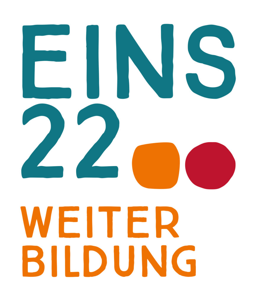 Das Bild zeigt das Logo von EINS22 Weiterbildung.